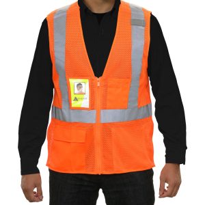 508SXOR 5PT Breakaway X-Back Knit Poly Mesh Vest