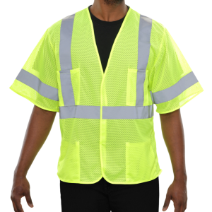 533ETLM Hi-Vis Economy Vest: Reflective