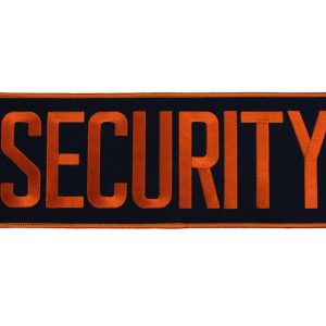 SECURITY BACK EMBLEM ORANGE/NAVY