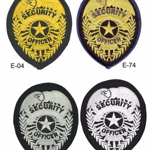 SECURITY OFFICER CHEST EMBLEMS