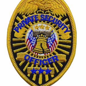 PRIVATE SECURITY OFFICER CHEST PATCH