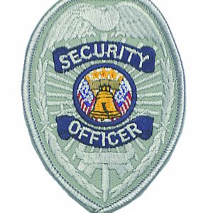 SECURITY OFFICER CHEST EMBLEM