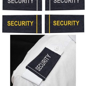 SLIP-ON EPAULETS FOR SHIRTS & JACKETS (SECURITY)