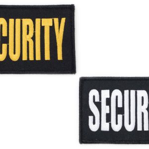 SMALL RECTANGULAR SECURITY PATCHES