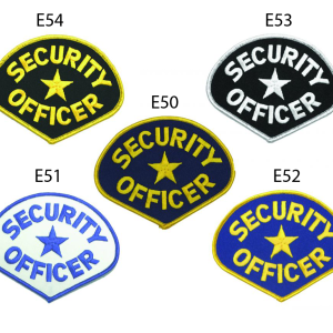 SECURITY OFFICER SHOULDER EMBLEMS